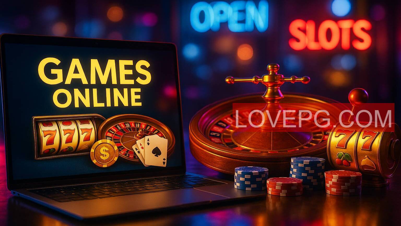 Jogos emocionantes no LOVEPG